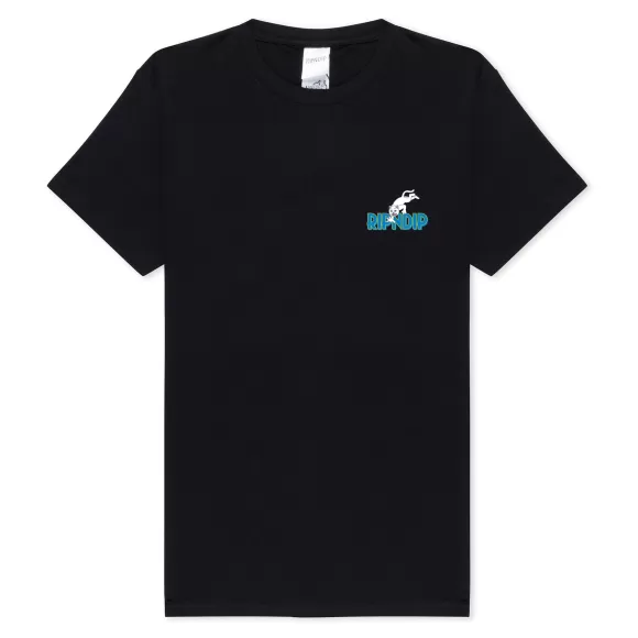 Ripndip Shorts Sleeve Tees | 4Th Dimension Tee Black