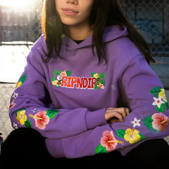 Ripndip Hoodies / Crewnecks | Aloha Nerm Hoodie Lavender