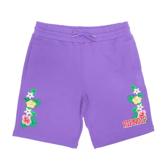 Ripndip Shorts | Aloha Nerm Sweatshorts Lavender