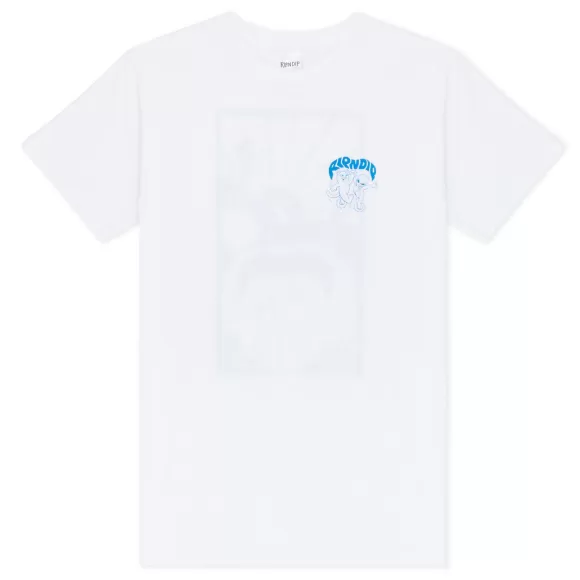 Ripndip Shorts Sleeve Tees | Bassrush Tee White