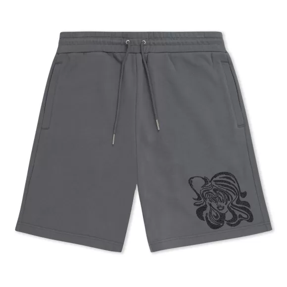 Ripndip Shorts | Beautiful Trip Sweatshorts Charcoal