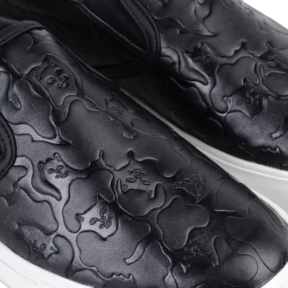 Ripndip Shoes | Blackout Camo Slip Ons