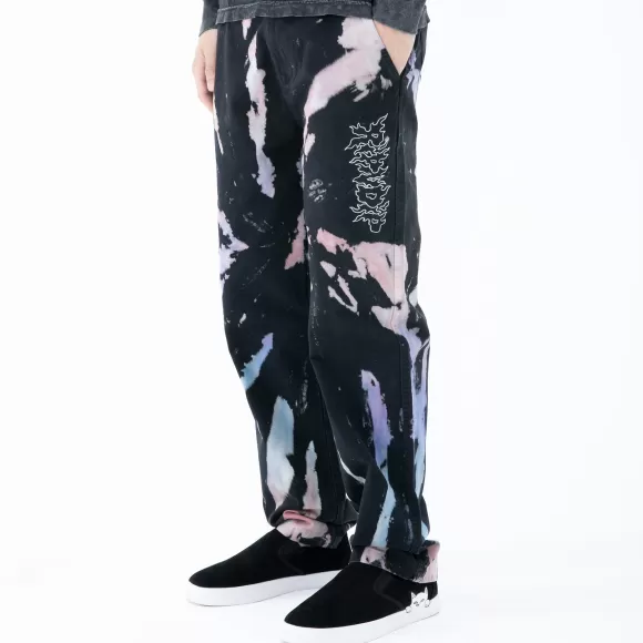 Ripndip Pants | Blaze Pants Black/Peach/Purple Tie Dye