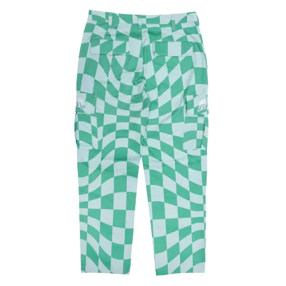 Ripndip Pants | Checked Cargo Pants Olive/Pine