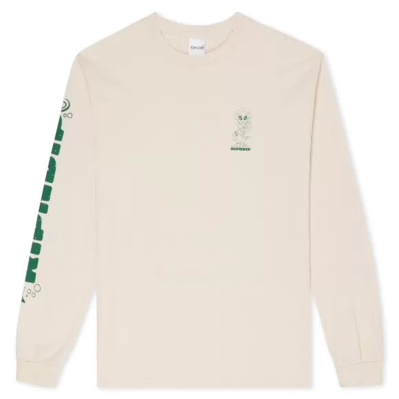 Ripndip Long Sleeve Tees | Dance Forever Long Sleeve Natural