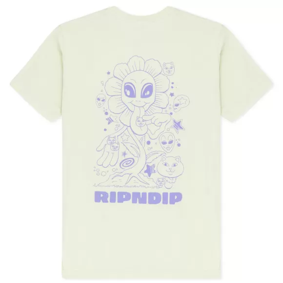 Ripndip Shorts Sleeve Tees | Dance Forever Tee Light Lime