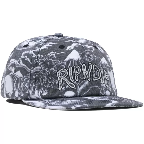 Ripndip 6 Panels | Dark Twisted Fantasy 6 Panel Hat Black