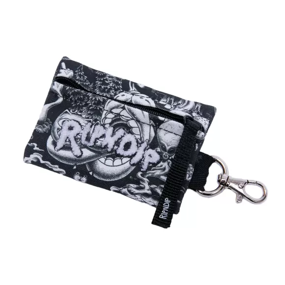 Ripndip Miscellaneous | Dark Twisted Fantasy Card Holder Black/White