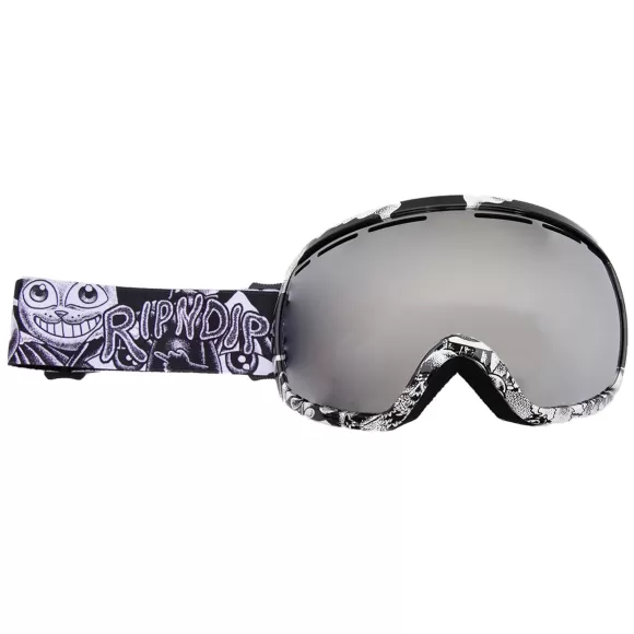 Ripndip Snowboards | Dark Twisted Fantasy Snow Goggles Black/White