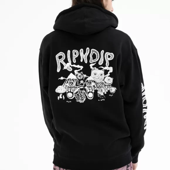 Ripndip Hoodies / Crewnecks | Dark Twisted Hoodie Black