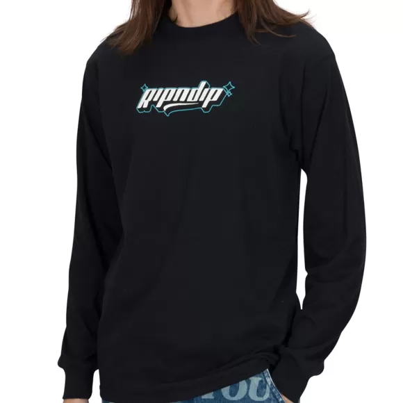 Ripndip Long Sleeve Tees | Desperado Long Sleeve Black