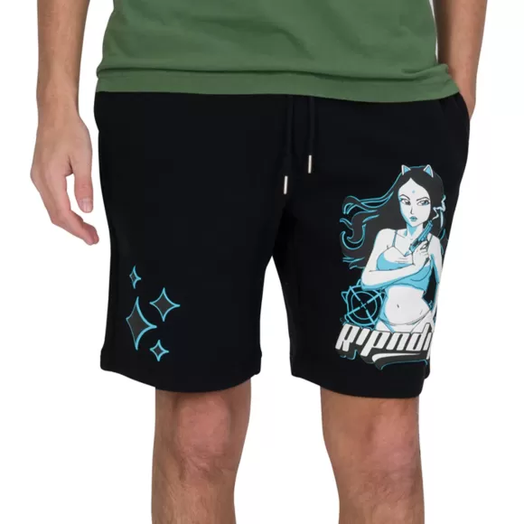 Ripndip Shorts | Desperado Sweatshorts Black