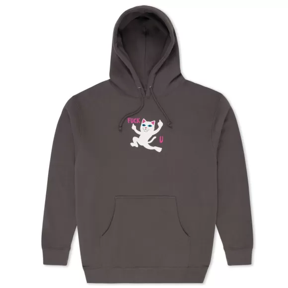 Ripndip Hoodies / Crewnecks | F U Hoodie Charcoal