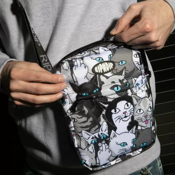 Ripndip Shoulder Bags | Family Tree Shoulder Bag Black