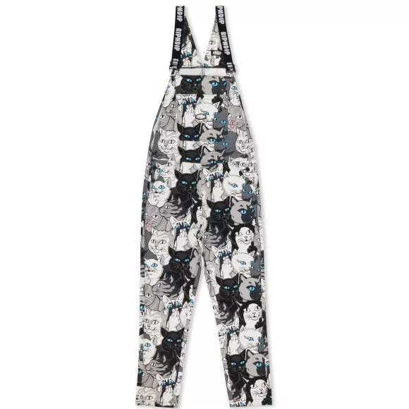 Ripndip Pants | Family Tree Twill Overalls Black