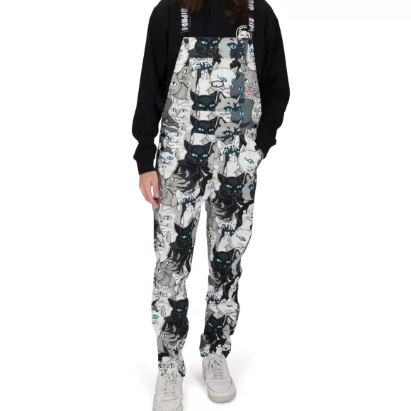 Ripndip Pants | Family Tree Twill Overalls Black