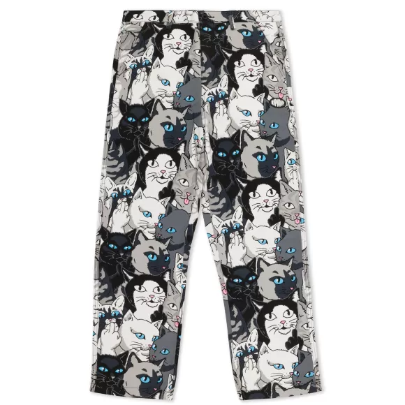 Ripndip Pants | Family Tree Wide Leg Pants Black