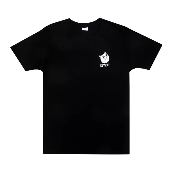 Ripndip Shorts Sleeve Tees | Feel Good Tee Black