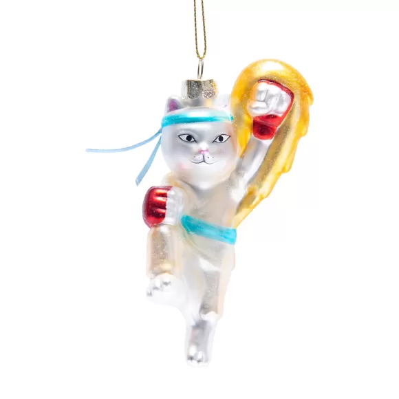 Ripndip Home Goods | Final K.O Glitter Glass Ornament