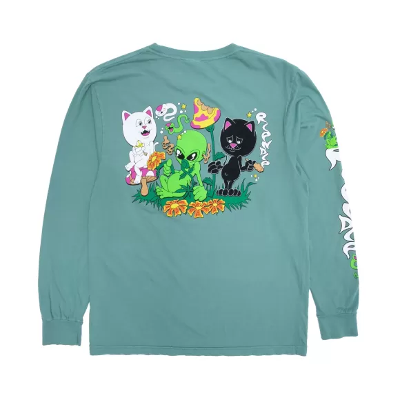 Ripndip Long Sleeve Tees | Friday Jr Long Sleeve Light Pine