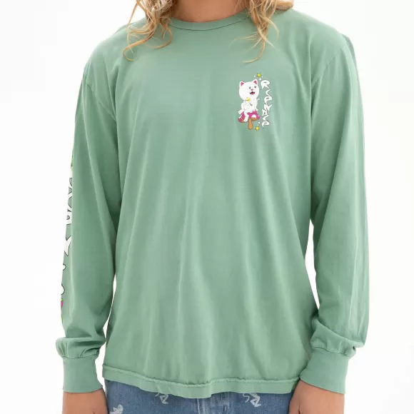 Ripndip Long Sleeve Tees | Friday Jr Long Sleeve Light Pine