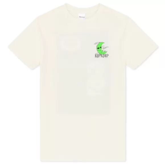 Ripndip Shorts Sleeve Tees | Friends Share Tee Natural