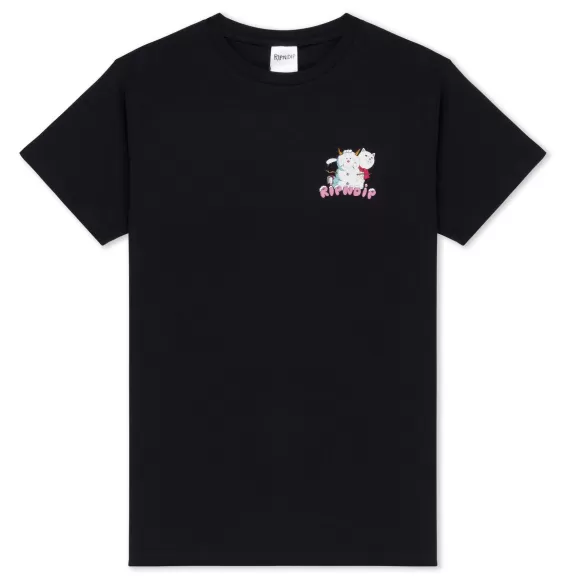 Ripndip Snowboards | Frosty The Snownerm Tee Black