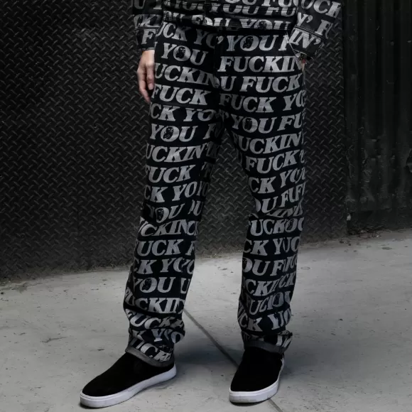 Ripndip Pants | Fuckin Fuck Denim Pants Black