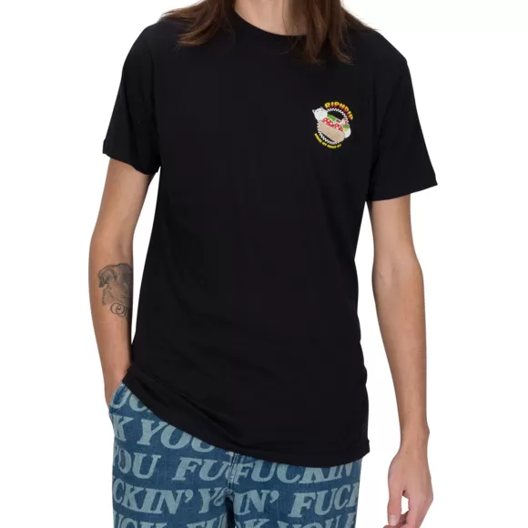 Ripndip Shorts Sleeve Tees | Glizzy Tee Black