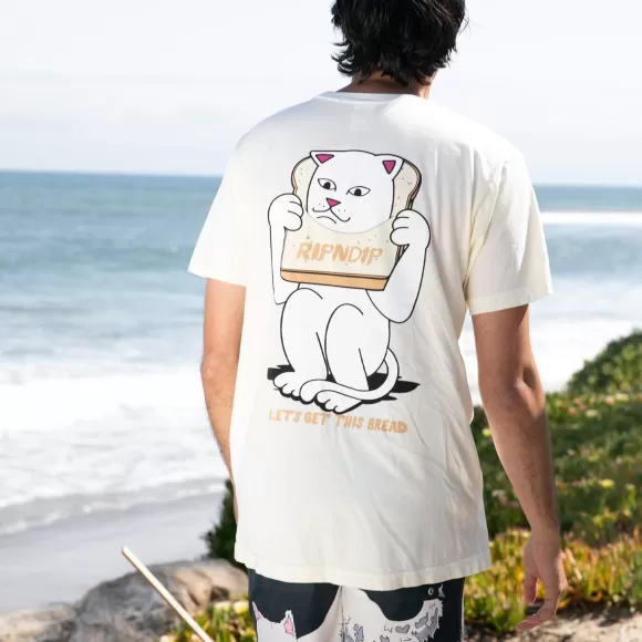 Ripndip Shorts Sleeve Tees | Gluten Free Tee Natural