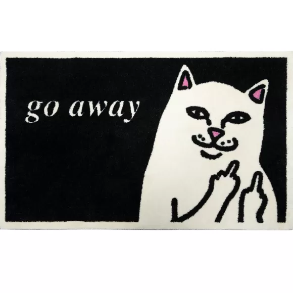 Ripndip Shop All Rugs | Go Away Rug Black