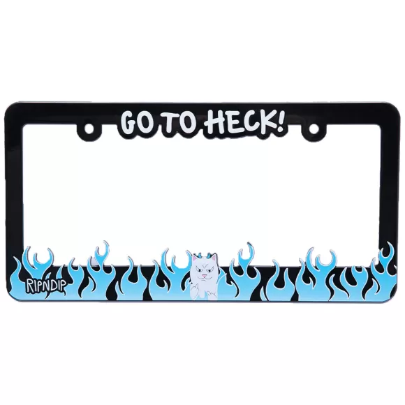 Ripndip Miscellaneous | Go To Heck License Plate Frame