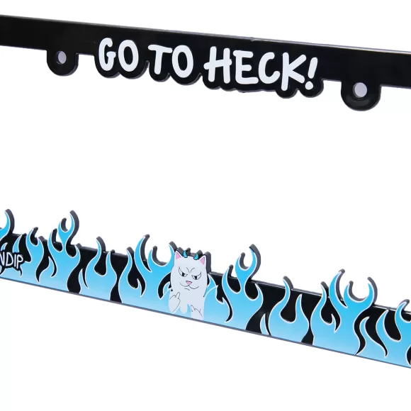 Ripndip Miscellaneous | Go To Heck License Plate Frame