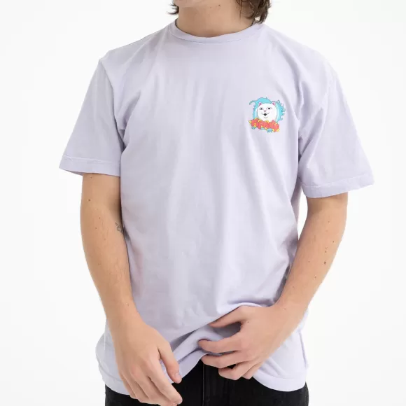 Ripndip Shorts Sleeve Tees | Good Life Tee Lavender