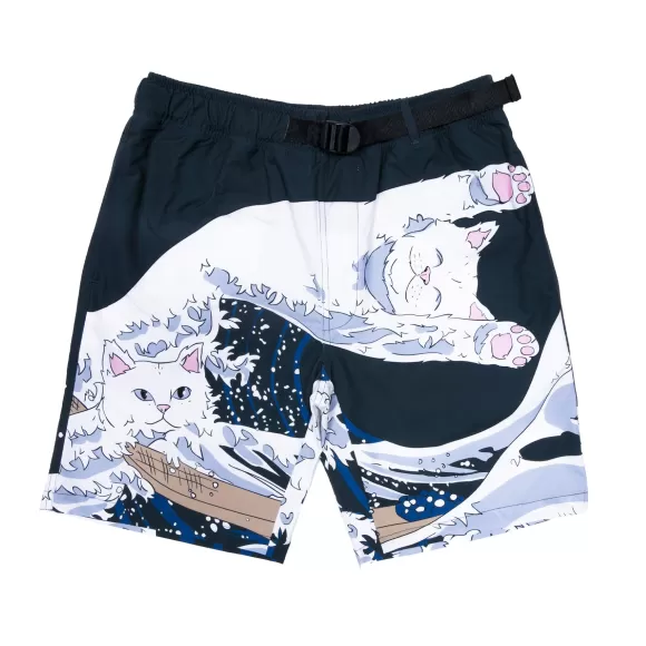 Ripndip Swim Shorts | Great Wave Swim Shorts Navy