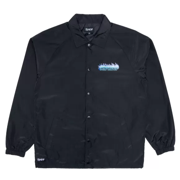 Ripndip Jackets | Hades Coach Jacket Black