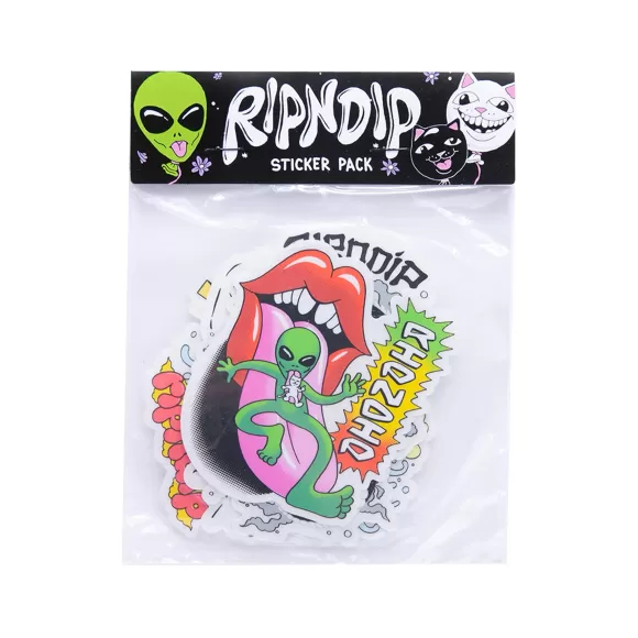 Ripndip Sticker Packs | Happy Lickin Sticker Pack Multi