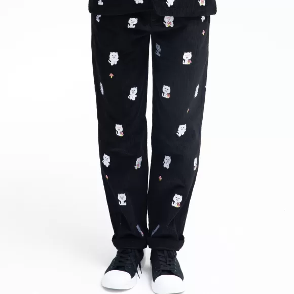 Ripndip Pants | Hello Nermy Corduroy Pants Black