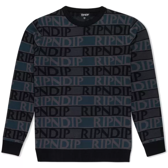 Ripndip Knits / Sweaters | Highland Knit Sweater Black