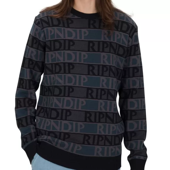 Ripndip Knits / Sweaters | Highland Knit Sweater Black