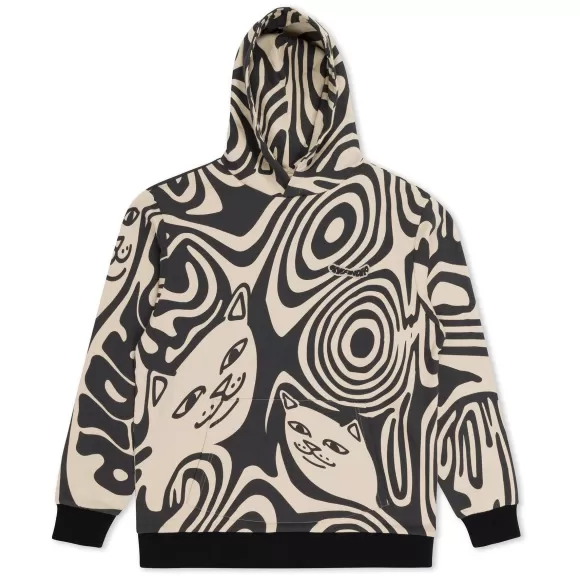 Ripndip Hoodies / Crewnecks | Hypnotic Hoodie Black/Cream