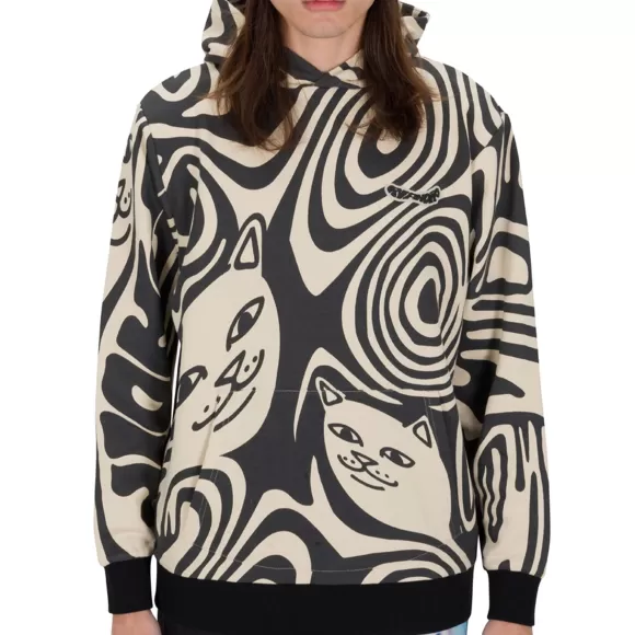 Ripndip Hoodies / Crewnecks | Hypnotic Hoodie Black/Cream