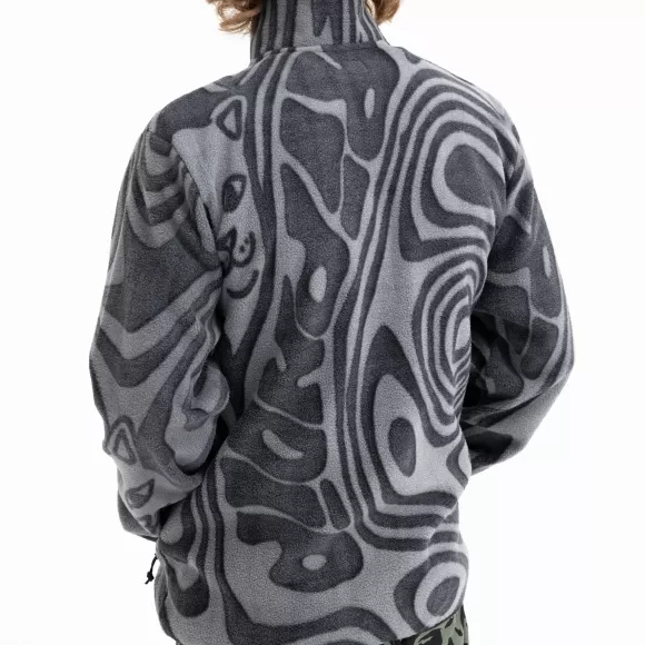 Ripndip Knits / Sweaters | Hypnotic Polar Fleece Jacket Black