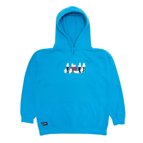 Ripndip Hoodies / Crewnecks | I Heart U Hoodie Azure Blue