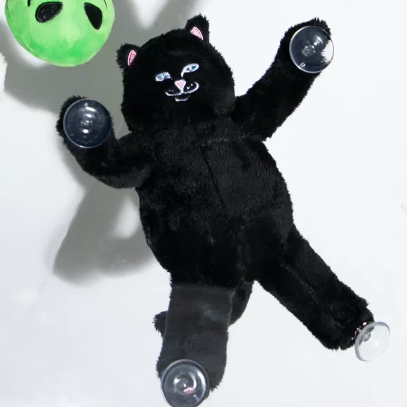 Ripndip Car Accessories | Jerm Window Plush Suction Cup Plush Doll Black