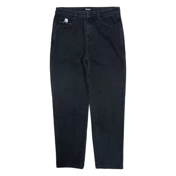 Ripndip Pants | La Brea Denim Pants Black Medium Wash