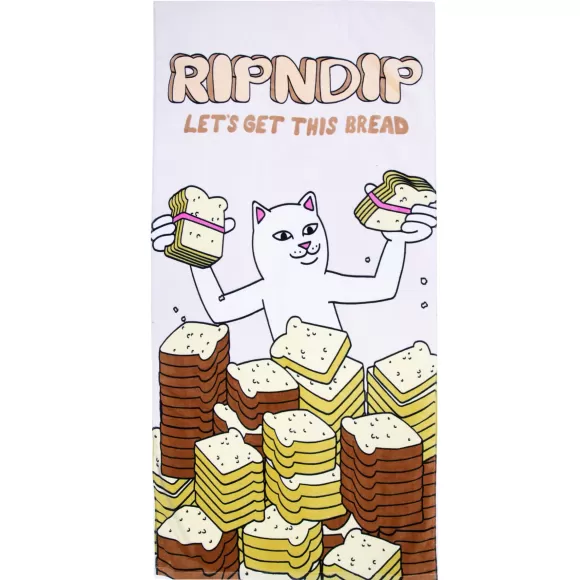 Ripndip Miscellaneous | Lets Get This Bread Beach Towel