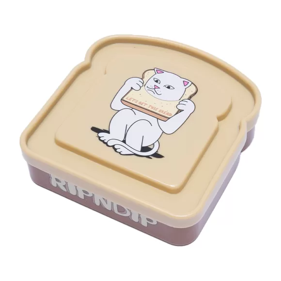 Ripndip Home Goods | Lets Get This Bread Sandwich Box Brown