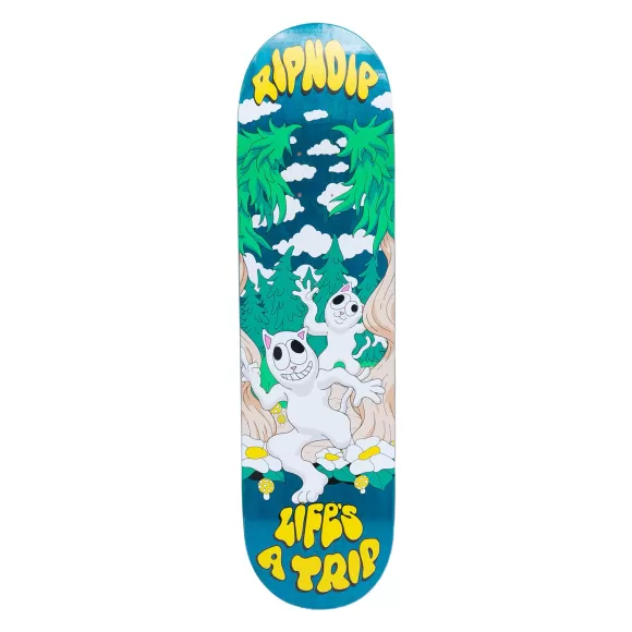 Ripndip Decks | Lifes A Trip Board Teal Blue