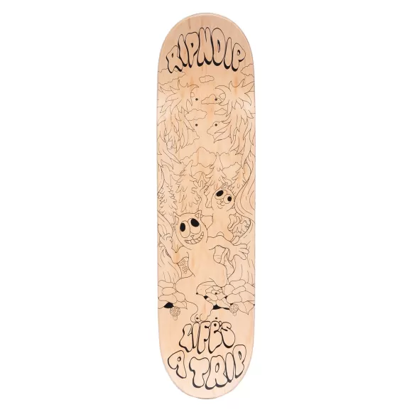 Ripndip Decks | Lifes A Trip Board Teal Blue